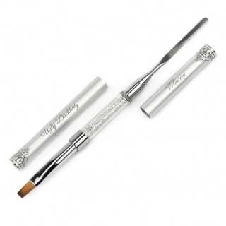 Premium Crystal Velveteen Brush
